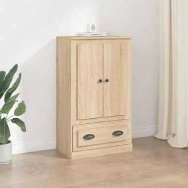 Highboard Sonoma Oak 60x35.5x103.5 Cm Engineered Wood