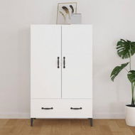 Detailed information about the product Highboard White 70x31x115 Cm Engineered Wood