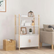 Detailed information about the product Highboard White 80x40x121 Cm Engineered Wood