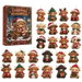 HIGHLAND COW Christmas Advent Calendar 2026 Blind Box Countdown Acrylic Christmas Tree ornaments Surprise Figures Holiday Family Fun. Available at Crazy Sales for $22.99