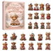HIGHLAND COW Christmas Advent Calendar 2026 Blind Box Countdown Acrylic Christmas Tree ornaments Surprise Figures Holiday Family Fun. Available at Crazy Sales for $22.99