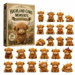 HIGHLAND COW Christmas Advent Calendar 2026 Blind Box Countdown Acrylic Christmas Tree ornaments Surprise Figures Holiday Family Fun. Available at Crazy Sales for $21.99