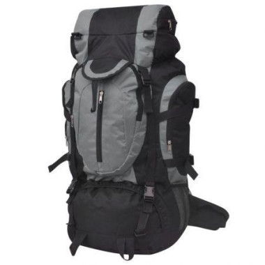 Hiking Backpack XXL 75 L Black And Grey