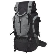 Detailed information about the product Hiking Backpack XXL 75 L Black And Grey