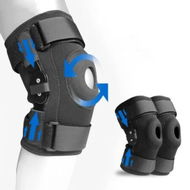 Detailed information about the product Hinged Knee Brace for Men and Women, Knee Brace with Side Stabilizers,Knee Compression Sleeves and Stability Straps for ACL,LCL,Arthritis(1 Pack-Szie L)
