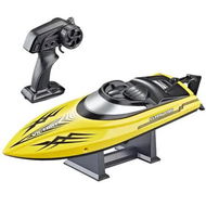 Detailed information about the product HJ811 Remote Control Boat 2.4G Water High Speed RC Speed Boat Toy Boat Night Light 25km/h Cruise Self-Tipping Toy Boat (Yellow)