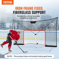 Detailed information about the product Hockey Goal Backstop Net Street Hockey Sport Target Netting Outdoor 12x7FT