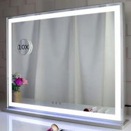 Detailed information about the product Hollywood LED Makeup Mirror with Smart Touch Control and 3 Colors Dimmable Light (72 x 56 cm)