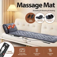 Detailed information about the product HOMASA Heated Massage Mat Full Body Shiatsu Vibration Lumbar Support Heating Neck Back Foot Massager Electric Recliner Chair Seat Cushion 10 Motors