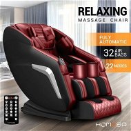 Detailed information about the product HOMASA Red Full Body Massage Chair Zero Gravity Recliner