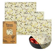 Detailed information about the product Honeycomb Pattern - Reusable Beeswax Food Wraps, Eco Friendly Beeswax Food Wrap, Sustainable Food Storage Containers,3 Pack (S, M, L)