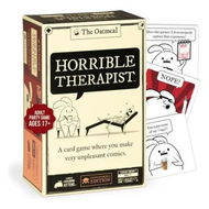 Detailed information about the product Horrible Therapist, Extra Horrible Edition by Exploding Kittens, A Card Game for 3 to 8 Players, Ages 17 and Up, Men Women Party Game for Family Night