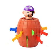 Detailed information about the product Hot Sale Funny Novelty Kids Children Lucky Game Gadget Jokes Tricky Pirate Barrel Game Pirate Bucket Kiddie Toy