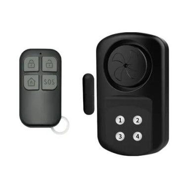 House Alarm Remote Keypad, Waterproof IP67,Inground Pool Safety Alarm,Gate Alarm Sensor, 140 dB Super Loud, Prying Door Alarm,Entrance Alert