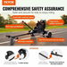 Hoverboard Seat Attachment Compatible with All 16.5cm20.3cm21.6cm25.4 HoverboardsGrips ControlAdjustable Frame Length and 99.8 kg Load CapacityHover. Available at Crazy Sales for $89.95