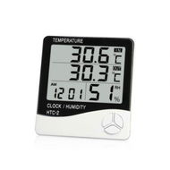 Detailed information about the product HTC - 2 Digital Electronic Temperature Humidity Meter Clock