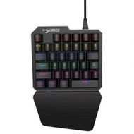 Detailed information about the product HXSJ J100 One-handed Gaming Mechanical Keyboard