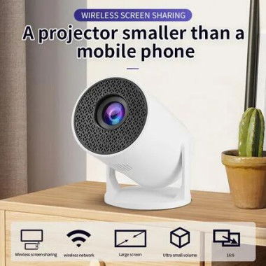 HY300 mini projector, ceiling movie projector, USB Cable 5V/2A, micro projector with wifi and bluetooth for mobile phone/tv stick/laptop