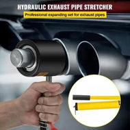 Detailed information about the product Hydraulic Exhaust Pipe Expander, 1-5/8' to 4-1/4' size, 10 T Manual Hydraulic Pipe Stretcher with 4 Dies and 2 Storing Case for Copper, Aluminum Tubes in Car Repairing