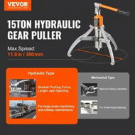 Detailed information about the product Hydraulic Gear Puller 15 Ton Wheel Pulley Bearing 2 or 3-Jaw with Case