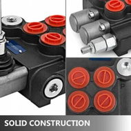 Detailed information about the product Hydraulic Valve 2 Spool Hydraulic Directional Control Valve 11gpm Hydraulic Control Valve Double Acting for Tractors Loaders Tanks