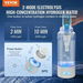 Hydrogen Water Bottle Generator, 380 ml / 13.4 oz Capacity Portable Hydrogen Water Maker, SPE Technology Hydrogen Rich Water Ionizer Machine with Nasal Inhalation Tube and Self-Cleaning. Available at Crazy Sales for $109.95