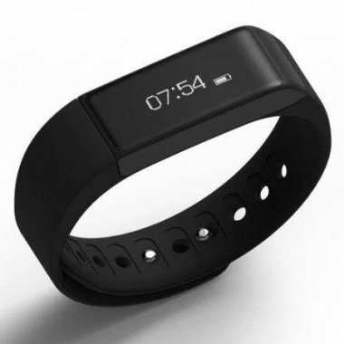I5 Plus Bluetooth 4.0 Sport Wristband Smart Bracelet Watch For Android IOS IPhone Phone - Black.