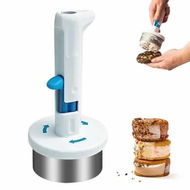 Detailed information about the product Ice Cream Sandwich Maker Tool,Stainless Steel Ice Cream Cookie Sandwich Maker,Easy Release Sandwich Cookie Scoops,Creative Ice-Cream Burger Making