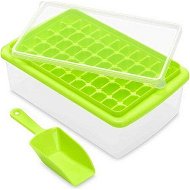 Detailed information about the product Ice Cube Tray Lid And Bin For FreezerEasy Release 55 Mini Nugget Ice Cube Mold TraysStorage ContainerScoopfor Iced Coffee Cocktails And Ice CrushersBPA FreeGreen