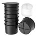 Ice Mold Accessory for KitchenAid Shave Ice Attachment, Reusable Plastic Ice Molds with Lids for Kitchenaid Ice Shaver Attachment, 8PCS. Available at Crazy Sales for $17.95