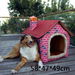 Indoor Pet Soft Plush House Kennel Middle. Available at Crazy Sales for $39.95