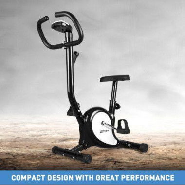 Indoor Upright Exercise Bike Stationary Spin Bike Cycling Fitness Gym Machine