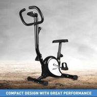 Detailed information about the product Indoor Upright Exercise Bike Stationary Spin Bike Cycling Fitness Gym Machine