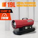 Industrial Fan Heater Diesel Kerosene Warm Air Forced Space Blower 28kW Portable for Workshop Warehouse Shed Garage Greenhouse Office Fast Heating. Available at Crazy Sales for $319.95