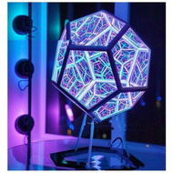 Detailed information about the product Infinite Dodecahedron Color Art Light