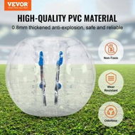 Detailed information about the product Inflatable Bumper Ball 1-Pack 5FT/1.5M Body Sumo Zorb Balls for Teen & 0.8mm Thick PVC Human Hamster Bubble Balls Play Bumper Bopper Toys