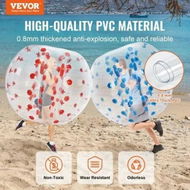 Detailed information about the product Inflatable Bumper Balls 2-Pack 5FT/1.5M Body Sumo Zorb Balls 0.8mm Thick PVC Human Hamster Bubble Balls for Outdoor Team Gaming Play Bumper Bopper Toys