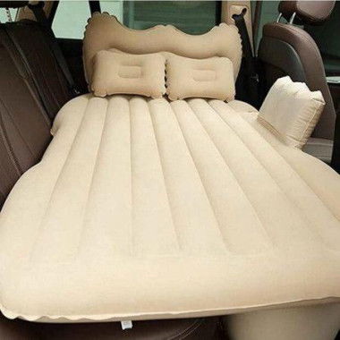 Inflatable Car Mattress Back Seat Portable Travel Bed For SUV Truck Minivan Equipped With Electric Air Pump