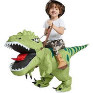 Detailed information about the product Inflatable Dinosaur Costume T Rex Air Blow Up Funny Halloween Party Costume For Kids