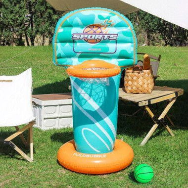 Inflatable Pool Basketball Hoop 65X42X120CM Foldable PVC Summer Water Family Party FUN Christmas Holiday Gift