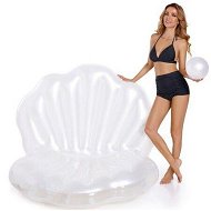 Detailed information about the product Inflatable Seashell Pool Float, Blow Up Giant Clam with Pearl Ball,Ride On Raft Chair for Swimming Pool Summer Beach Party for Adults