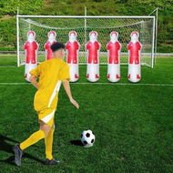 Detailed information about the product Inflatable Soccer Dummy Goalkeepr Air Mannequin Free Kick Defender Wall Football Practice Tumbler Training