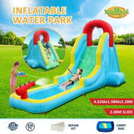 Detailed information about the product Inflatable Water Park Blow up Slide Jumping Castle Pool Toys Bouncer Outdoor