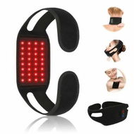 Detailed information about the product Infrared Red Light Belt for Neck 50NM 660NM Red Light Wearable Infrared Warp for Chin Neck Wrist Leg Hand Portable Strap with Timer