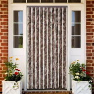 Detailed information about the product Insect Curtain Beige And Light Brown 90x220 Cm Chenille