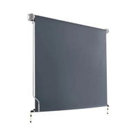 Detailed information about the product Instahut 1.5X2.5M Outdoor Blinds Awning Roll Down Canopy Retractable Outdoor Blinds Window Shade Grey