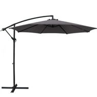 Detailed information about the product Instahut 3m Outdoor Umbrella Cantilever Beach Garden Patio Charcoal