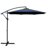 Detailed information about the product Instahut 3m Outdoor Umbrella Cantilever Beach Garden Patio Navy