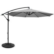 Detailed information about the product Instahut 3m Outdoor Umbrella w/Base Cantilever Beach Garden Patio Grey