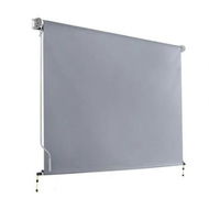 Detailed information about the product Instahut 3X2.5M Outdoor Blinds Awning Roll Down Screen Fabric Blinds Outdoor Window Shade Grey